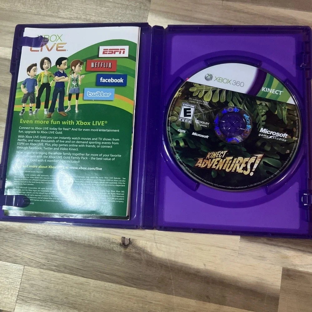 Kinect Adventures - Microsoft Xbox 360